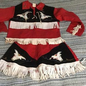 Vintage YOUNG TEXAN Halloween Costume